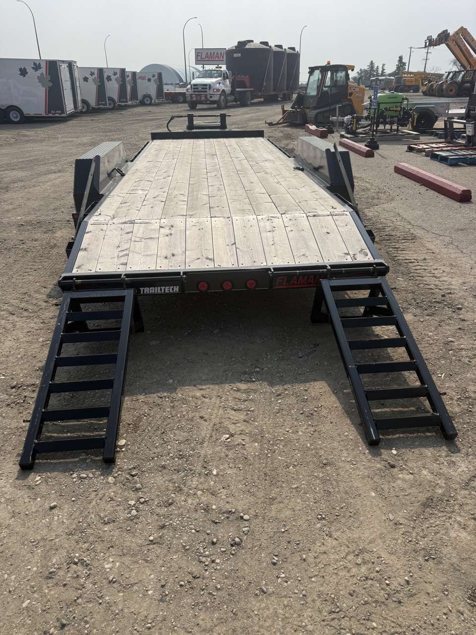 2026 Trailtech 18' + 2' BT Flat Deck Tandem 8K Trailer
