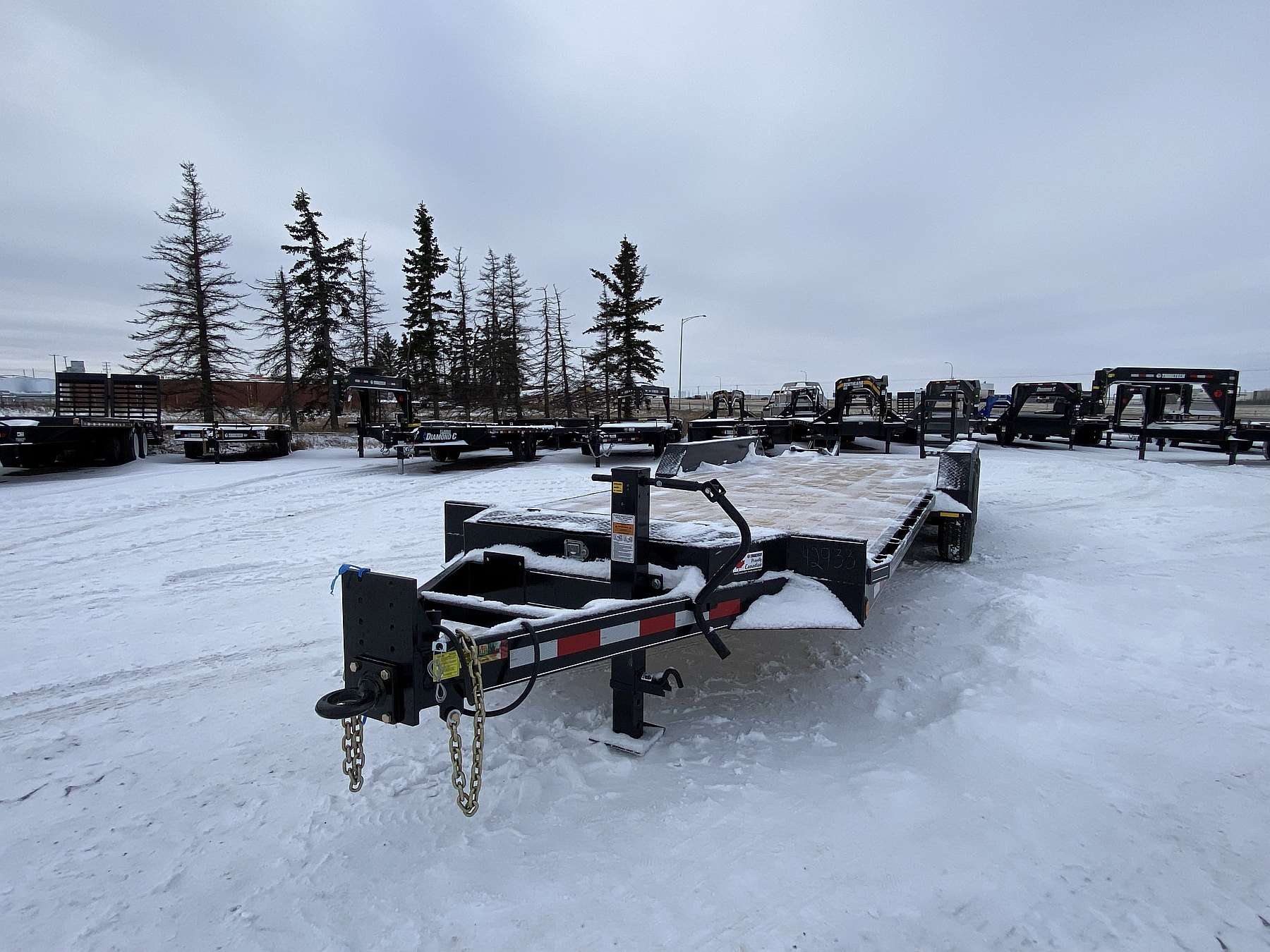 2026 Trailtech 24' Lowboy Tri-Axle Trailer