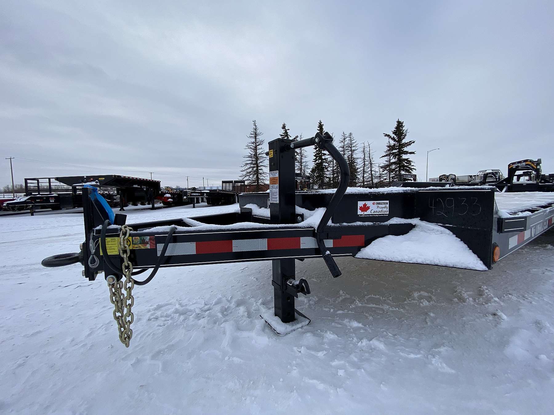 2026 Trailtech 24' Lowboy Tri-Axle Trailer