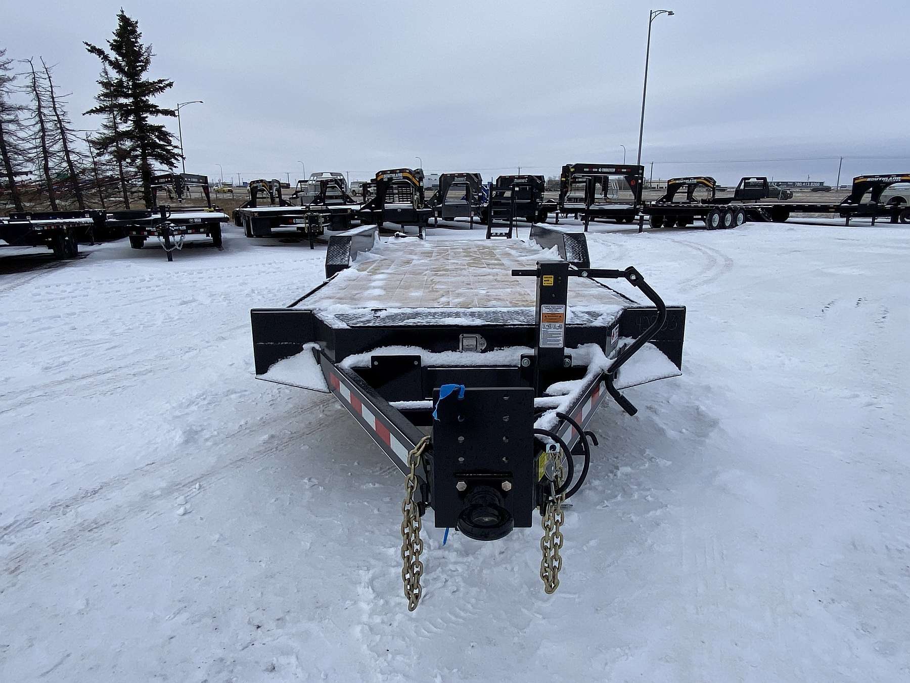 2026 Trailtech 24' Lowboy Tri-Axle Trailer