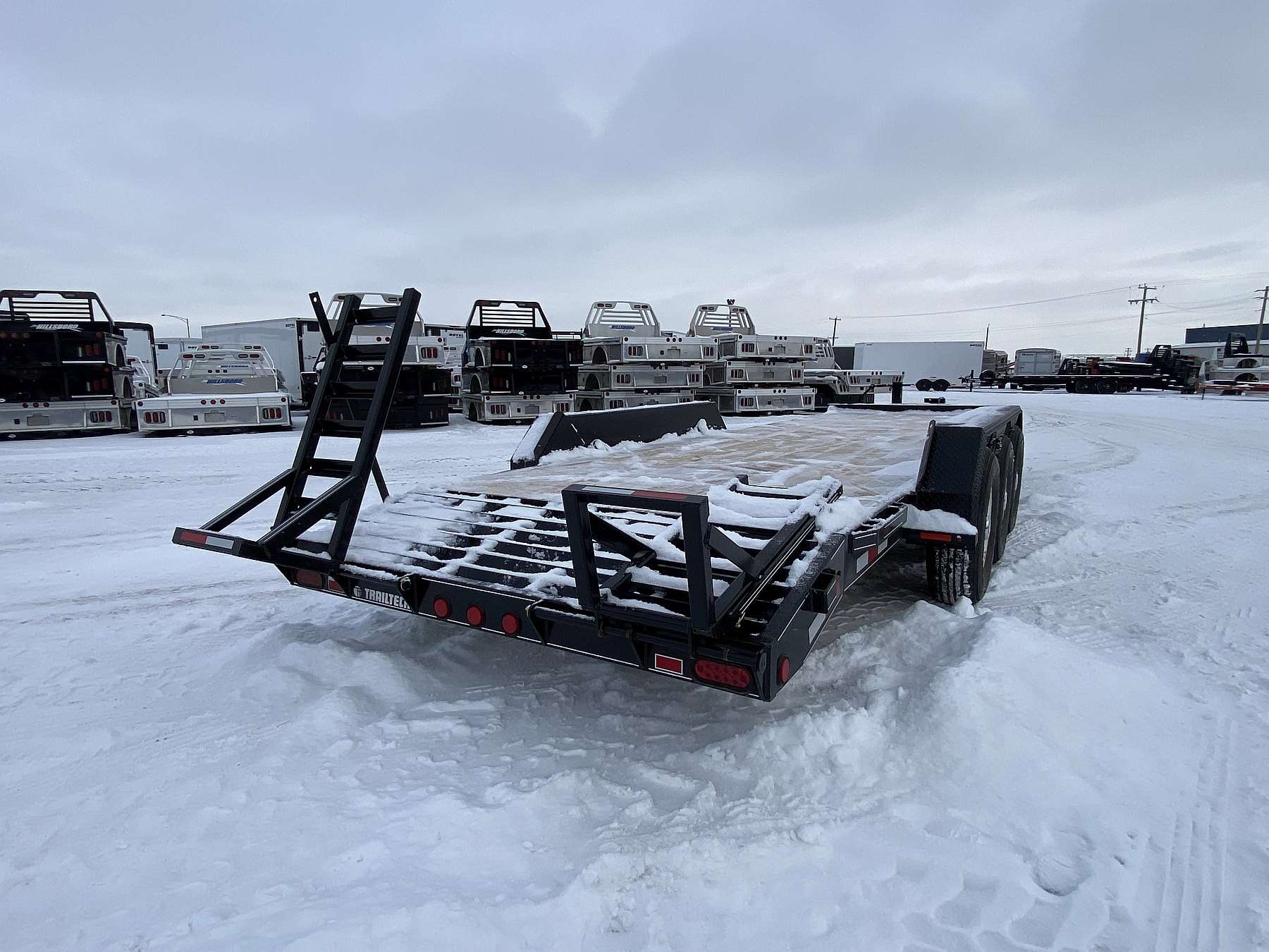 2026 Trailtech 24' Lowboy Tri-Axle Trailer
