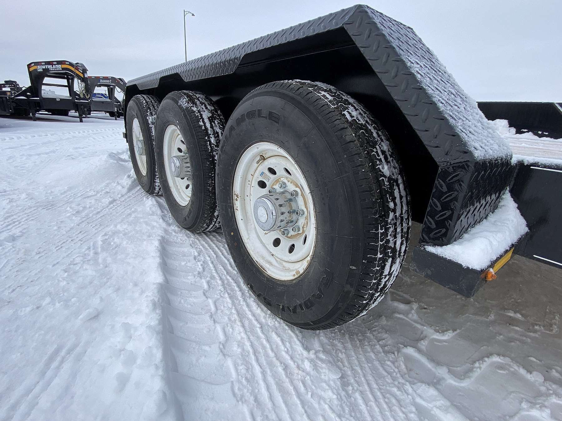 2026 Trailtech 24' Lowboy Tri-Axle Trailer