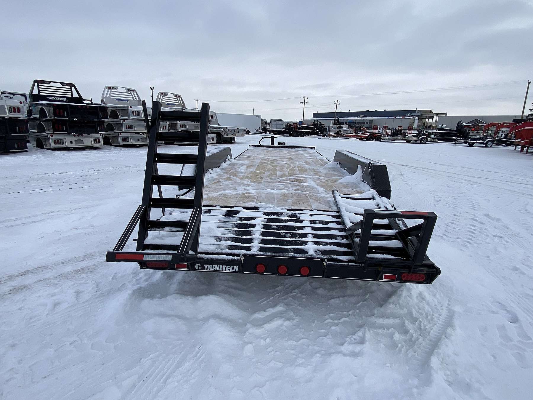 2026 Trailtech 24' Lowboy Tri-Axle Trailer