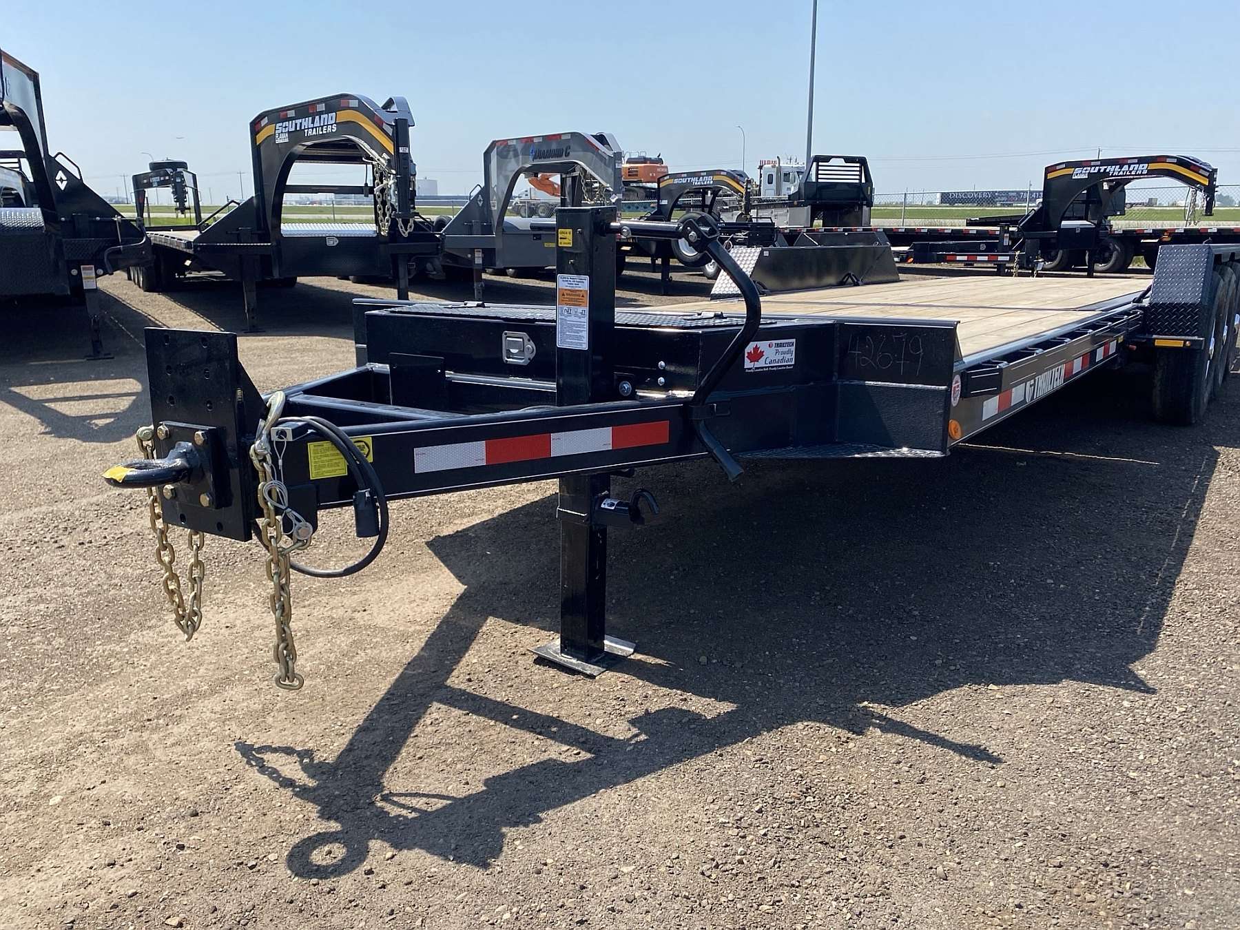 2026 Trailtech 24' Tri-axle Tilt Deck Trailer