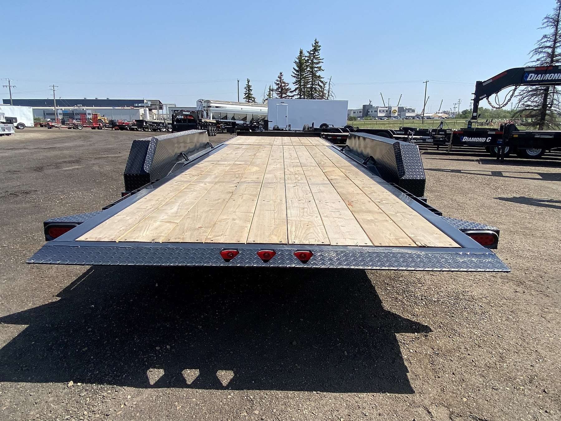 2026 Trailtech 24' Tri-Axle Tilt Deck Trailer