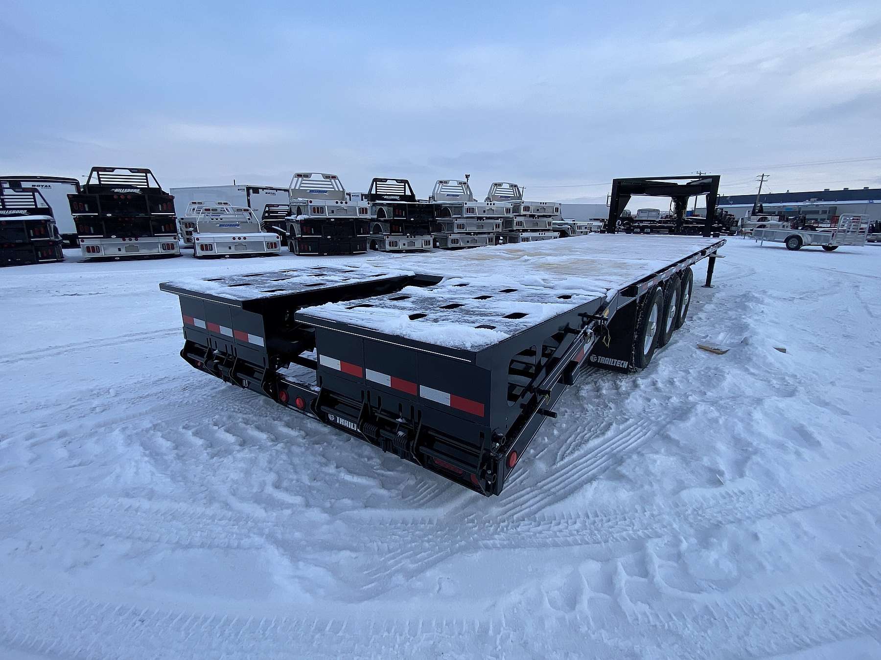 2026 Trailtech 24' Triple Axle Highboy Gooseneck Trailer