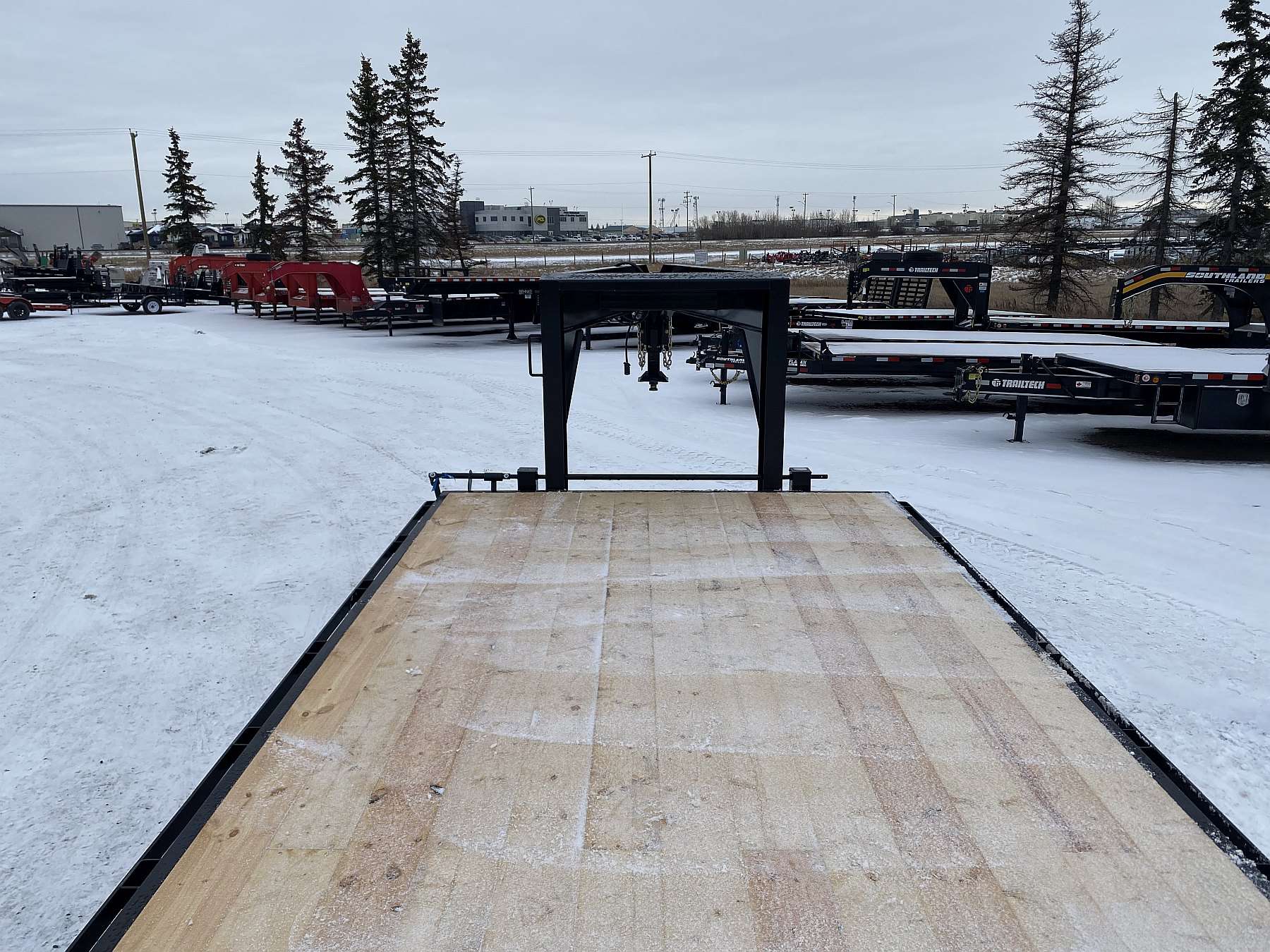 2026 Trailtech 26' Tandem Axle Gooseneck Trailer