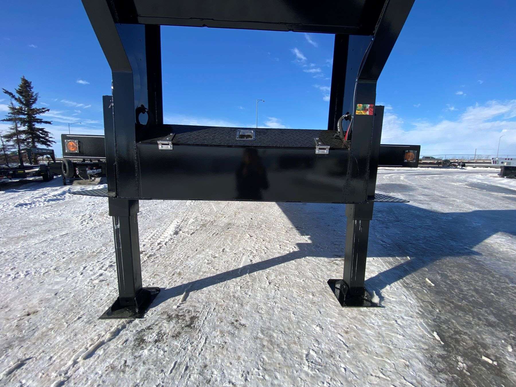 2026 Trailtech 28' + 5' Tri Axle Gooseneck Trailer