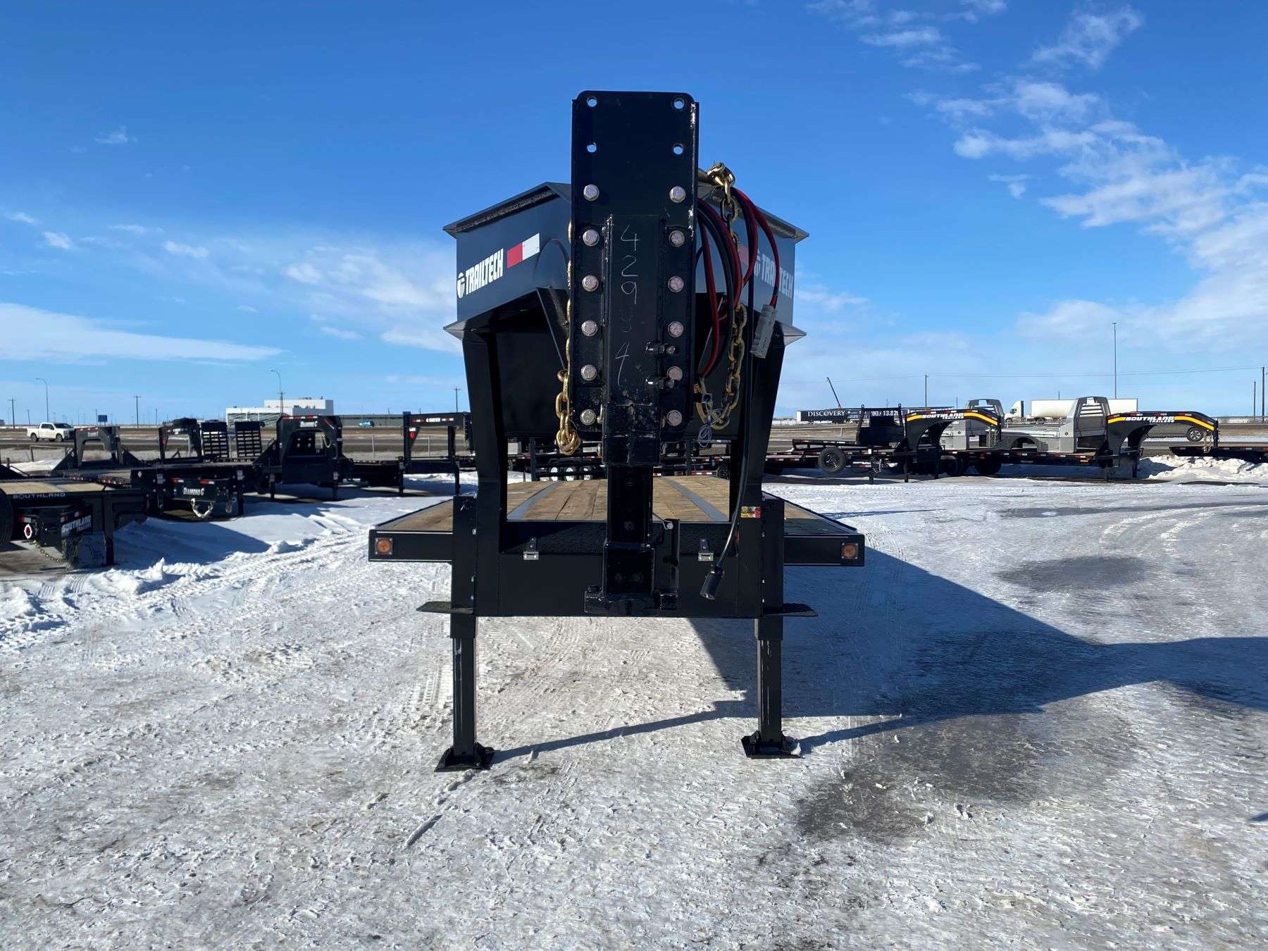 2026 Trailtech 28' + 5' Tri Axle Gooseneck Trailer