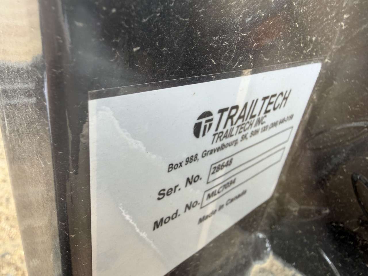 2026 Trailtech 7' Truck Deck