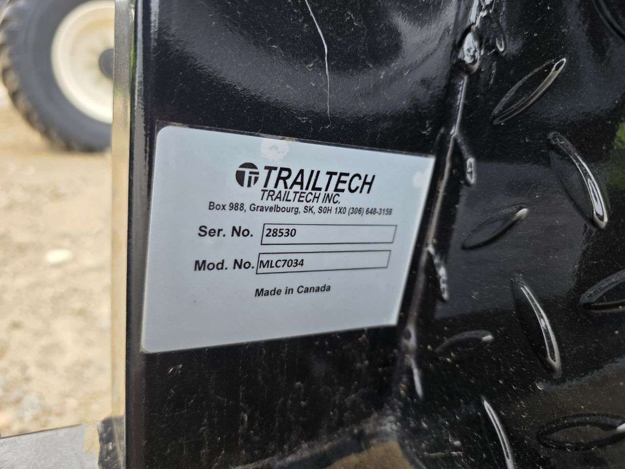 2026 Trailtech 7' Truck Deck