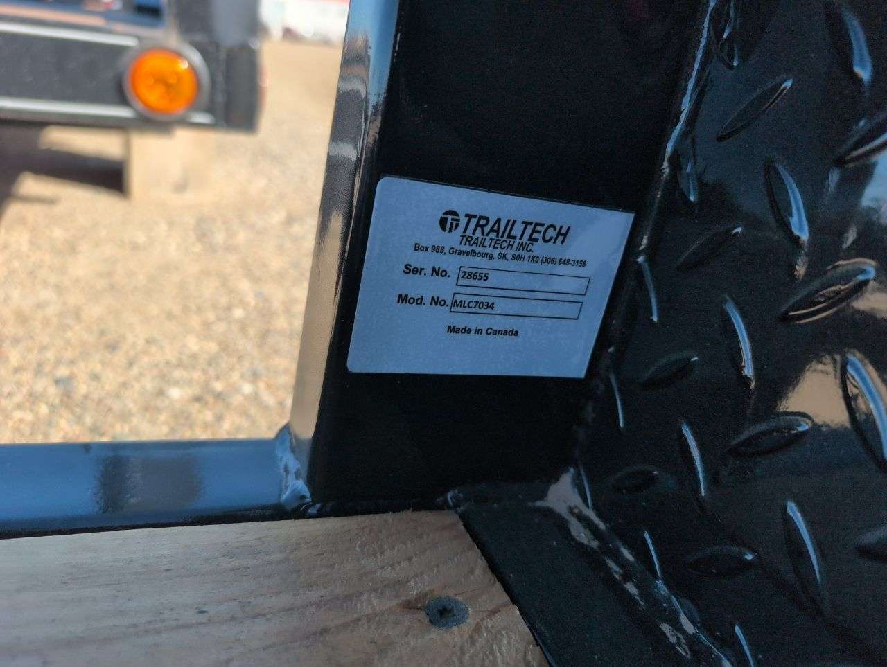 2026 Trailtech 7' Truck Deck