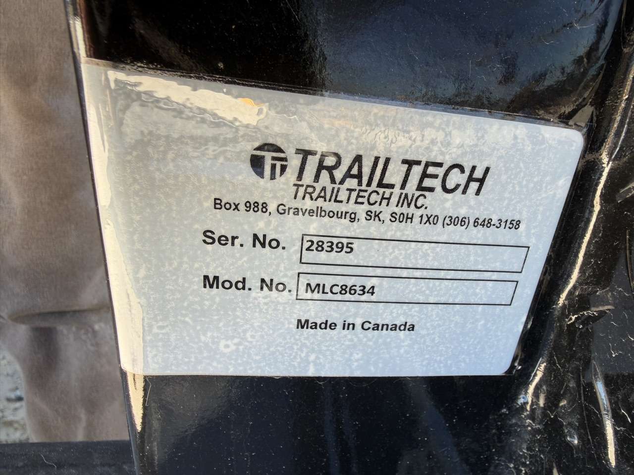 2026 Trailtech 8'6" Truck Deck