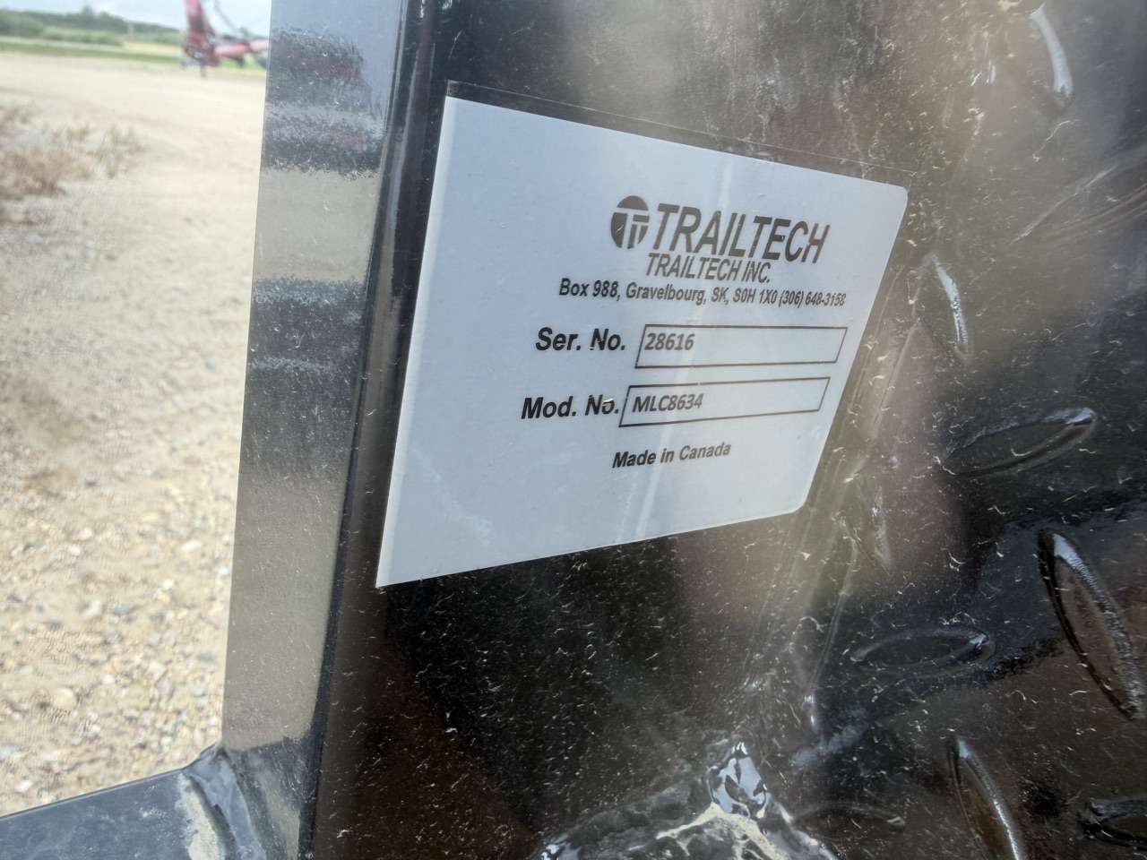 2026 Trailtech 8'6" Truck Deck
