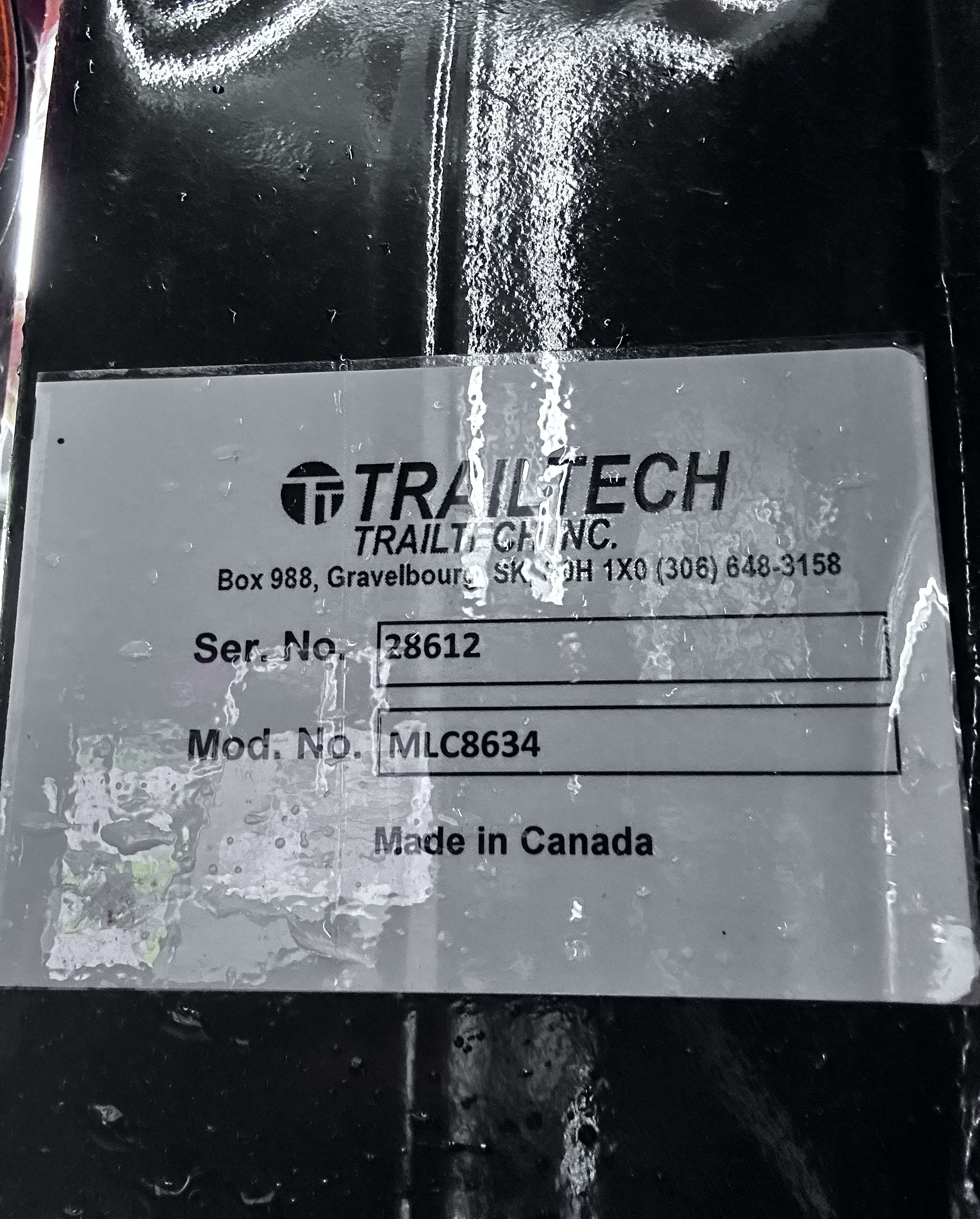 2026 Trailtech 8'6" Truck Deck