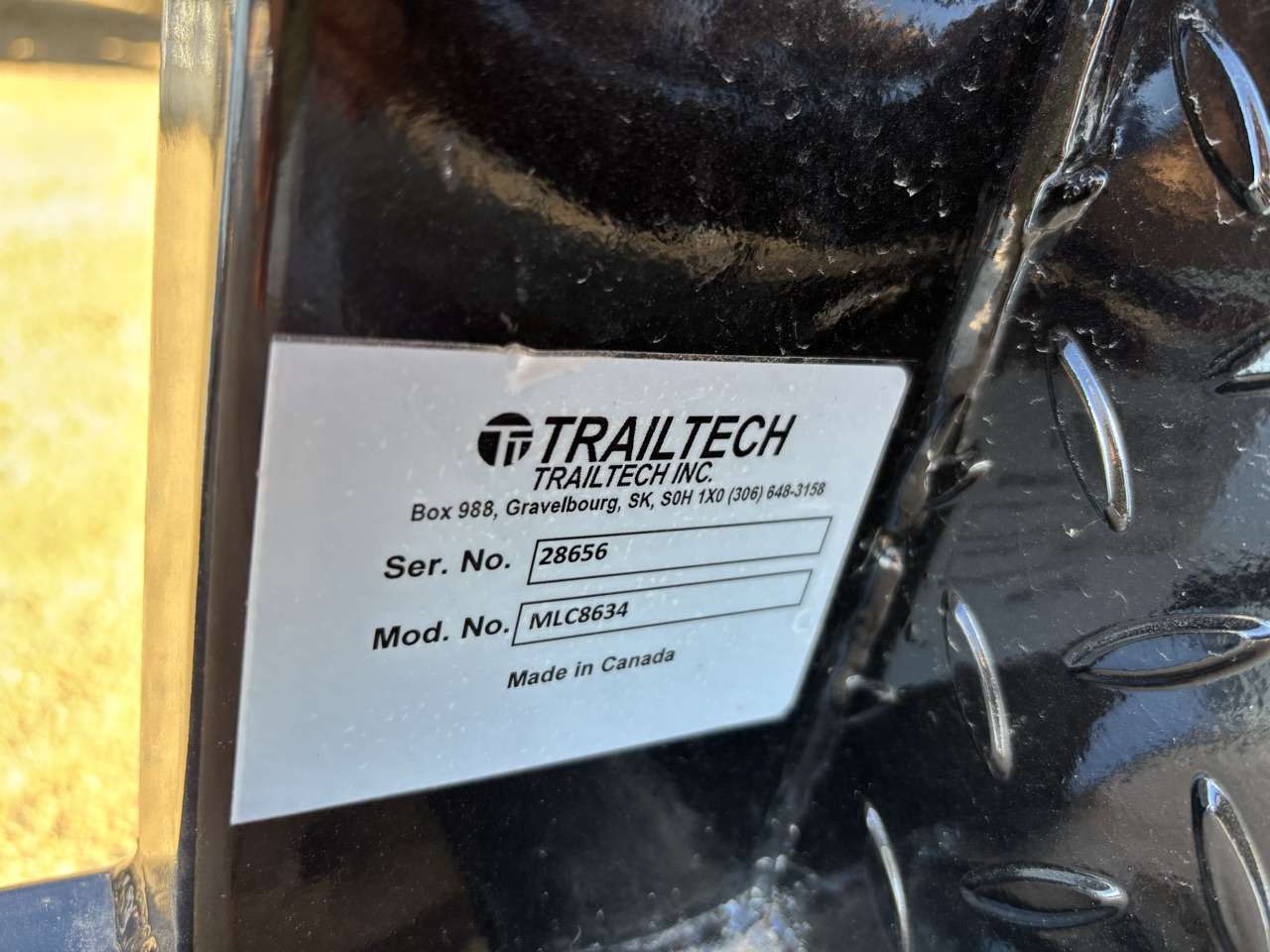 2026 Trailtech 8'6" Truck Deck