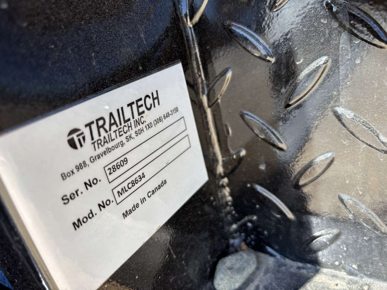 2026 Trailtech 8'6" Truck Deck