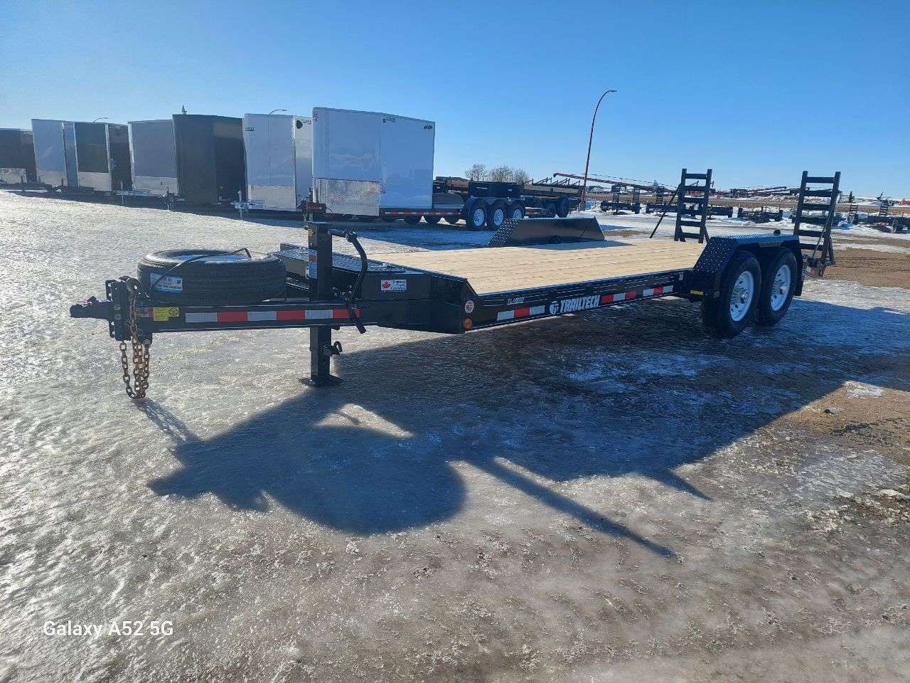 2026 Trailtech 8'6" x 20' Beavertail Flat Deck Trailer