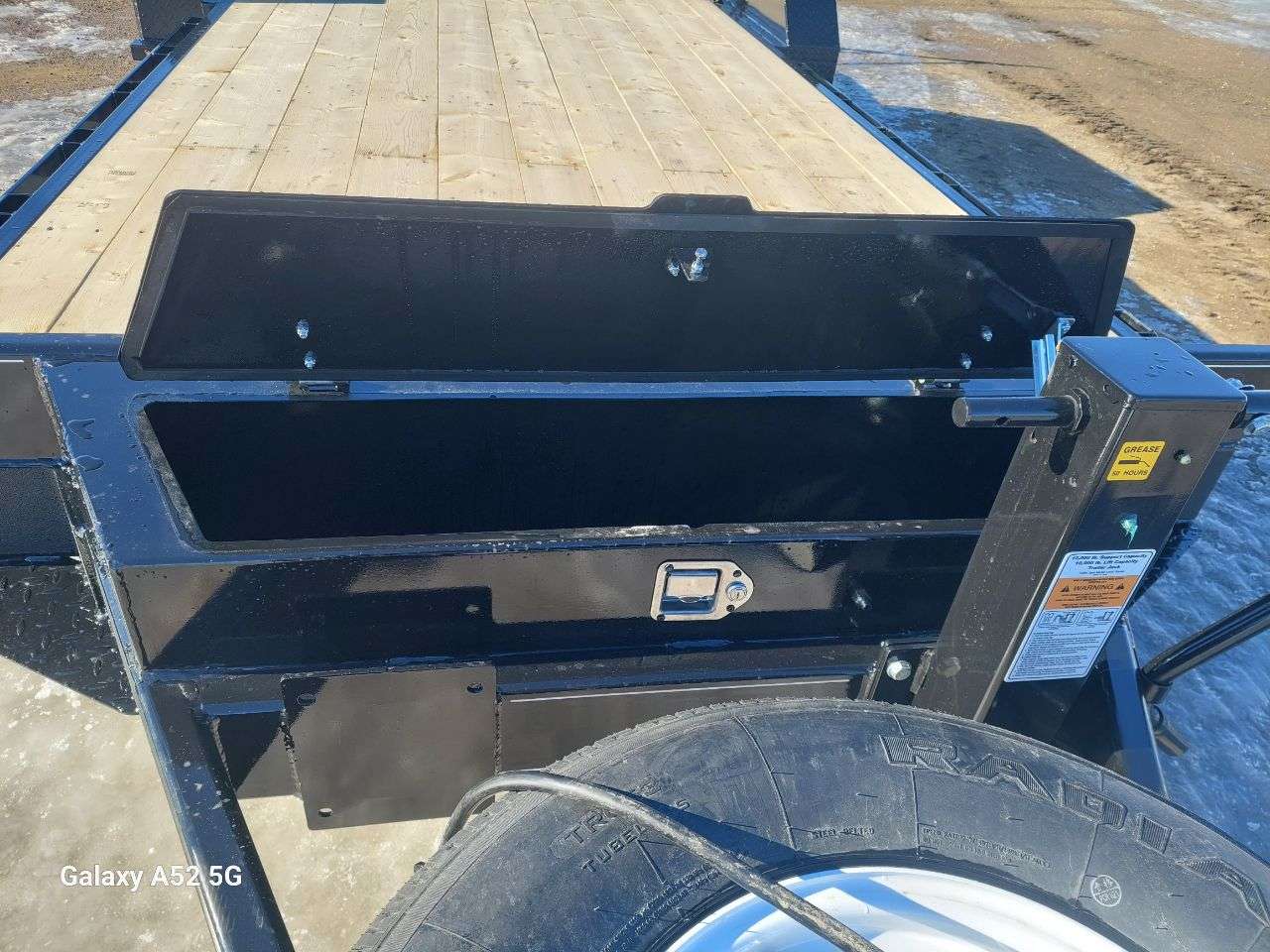 2026 Trailtech 8'6" x 20' Beavertail Flat Deck Trailer