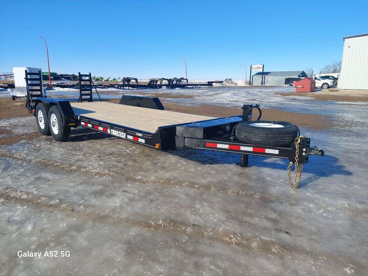 2026 Trailtech 8'6" x 20' Beavertail Flat Deck Trailer