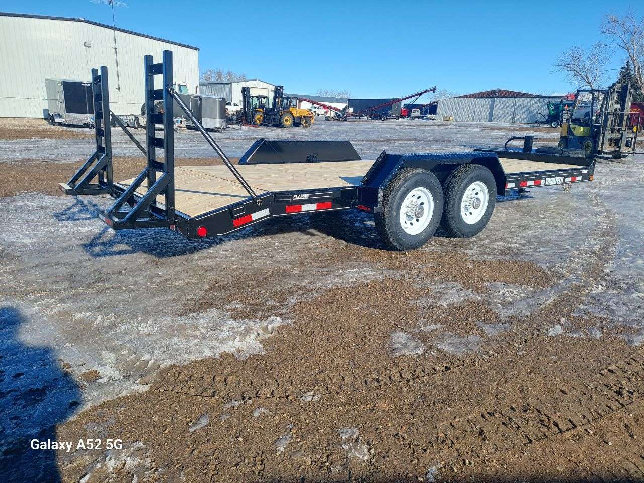 2026 Trailtech 8'6" x 20' Beavertail Flat Deck Trailer