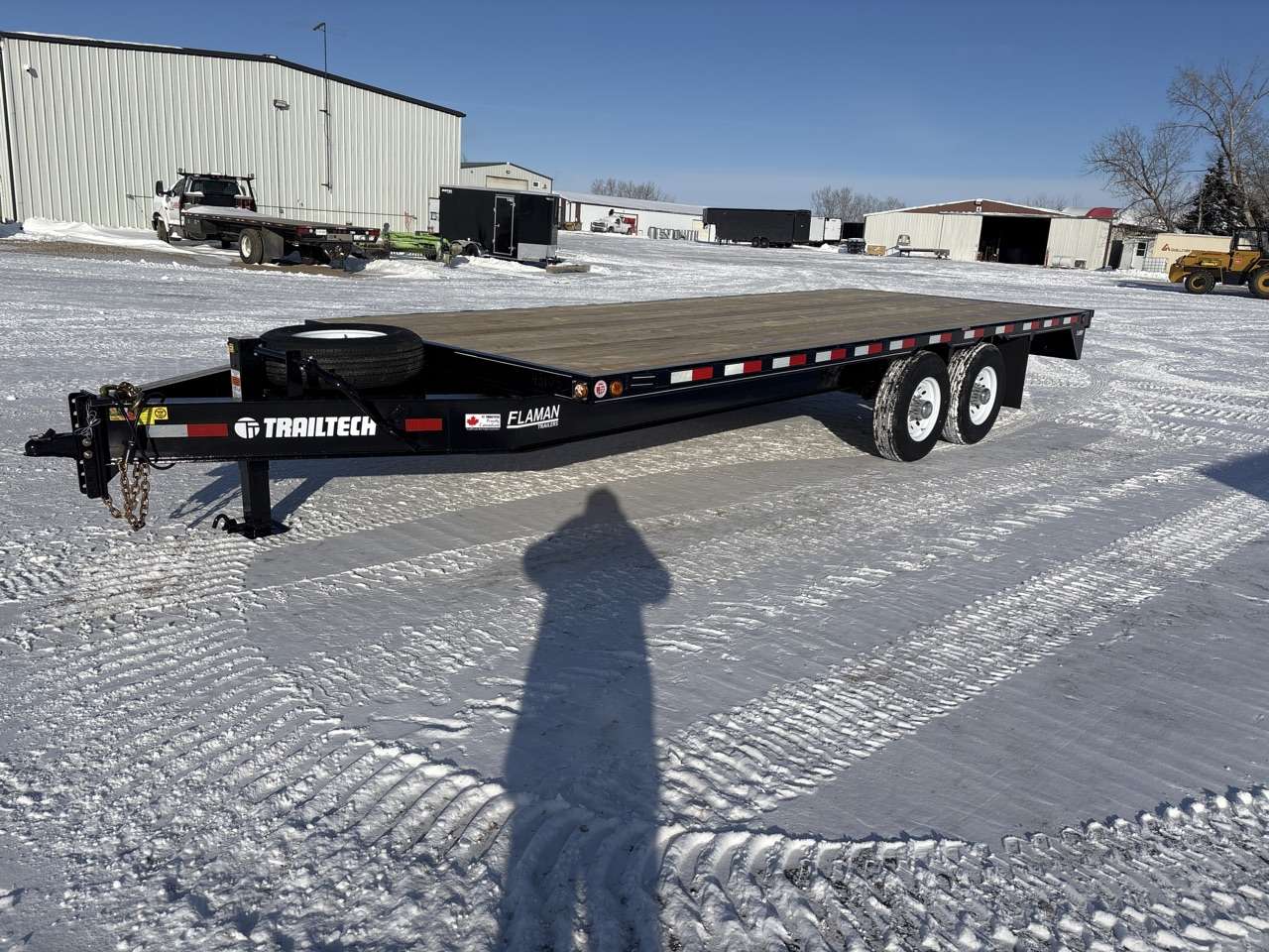 2026 Trailtech 8'6" x 20' Deckover Trailer