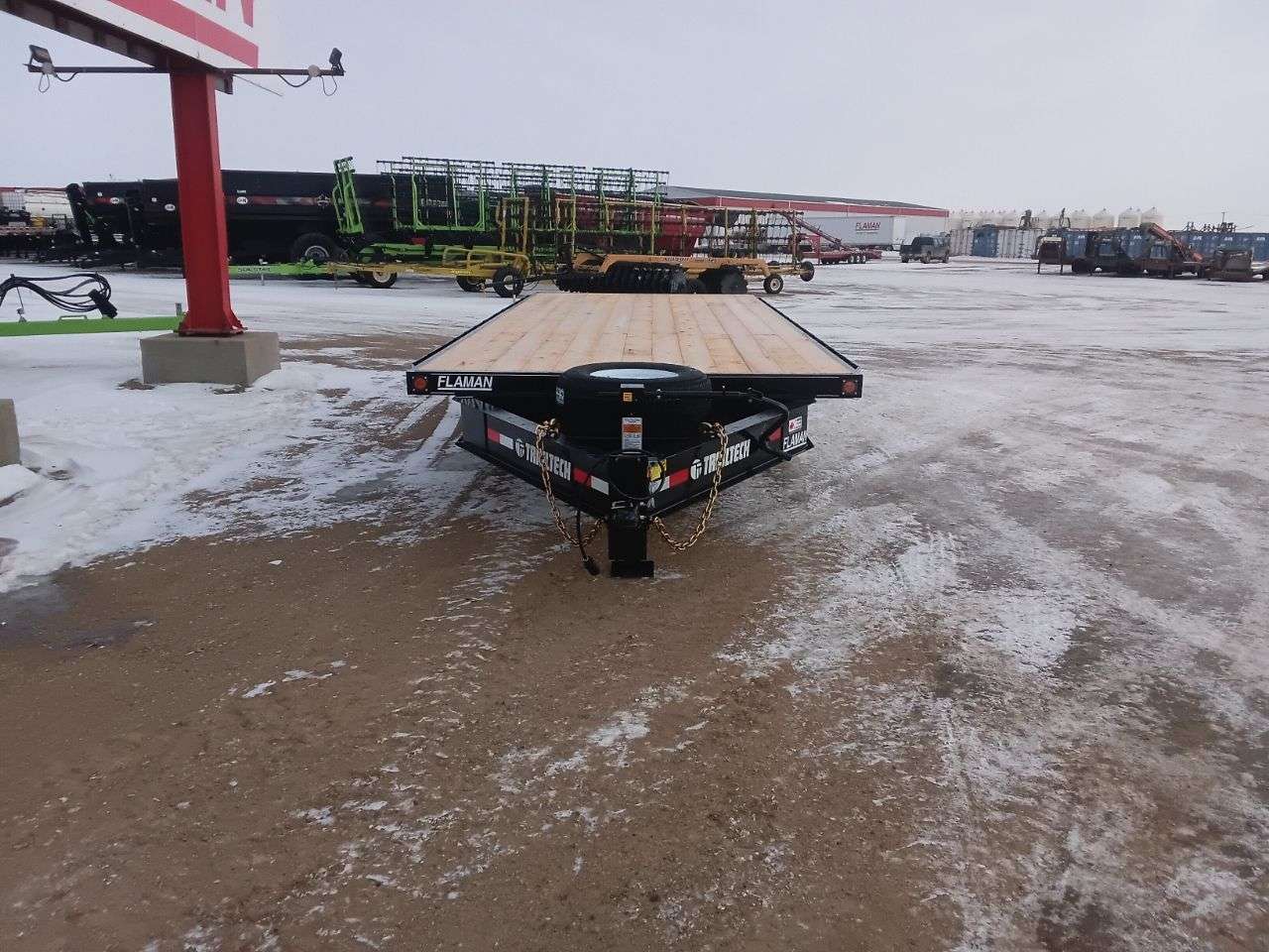 2026 Trailtech 8'6" x 20' Deckover Trailer