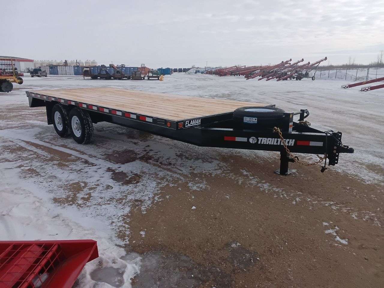 2026 Trailtech 8'6" x 20' Deckover Trailer