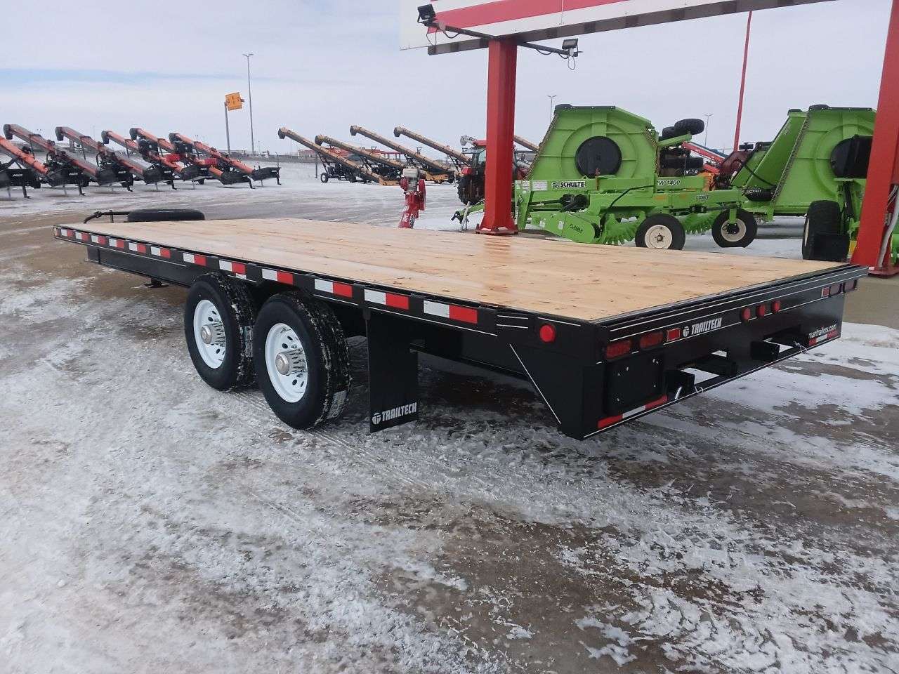 2026 Trailtech 8'6" x 20' Deckover Trailer