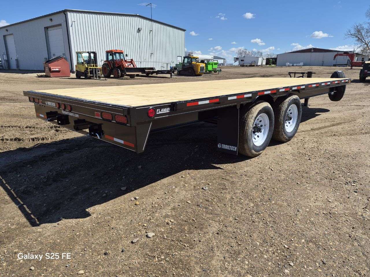 2026 Trailtech 8'6" x 20' Deckover Trailer