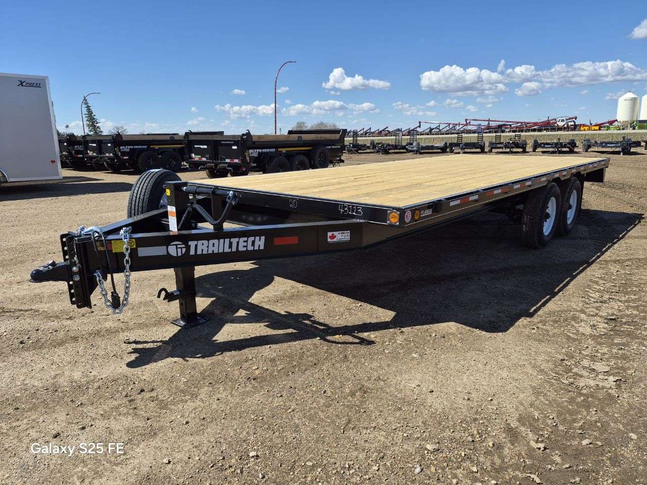 2026 Trailtech 8'6" x 20' Deckover Trailer