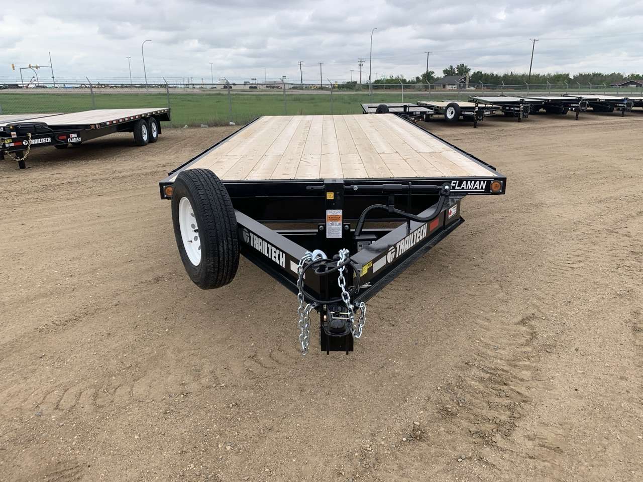 2026 Trailtech 8'6" x 20' Deckover Trailer