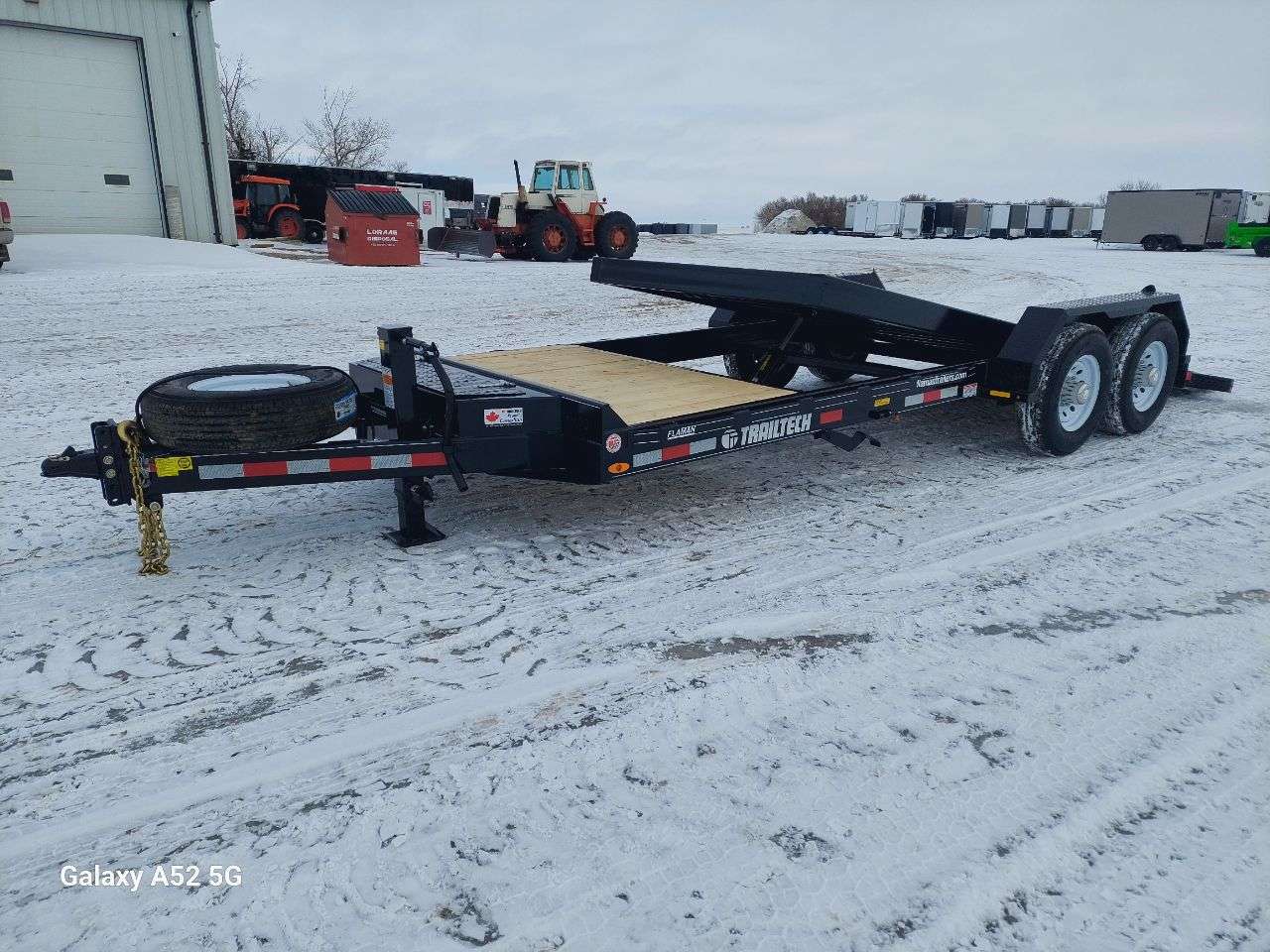 2026 Trailtech 8'6" x 20' Partial Tilt Trailer