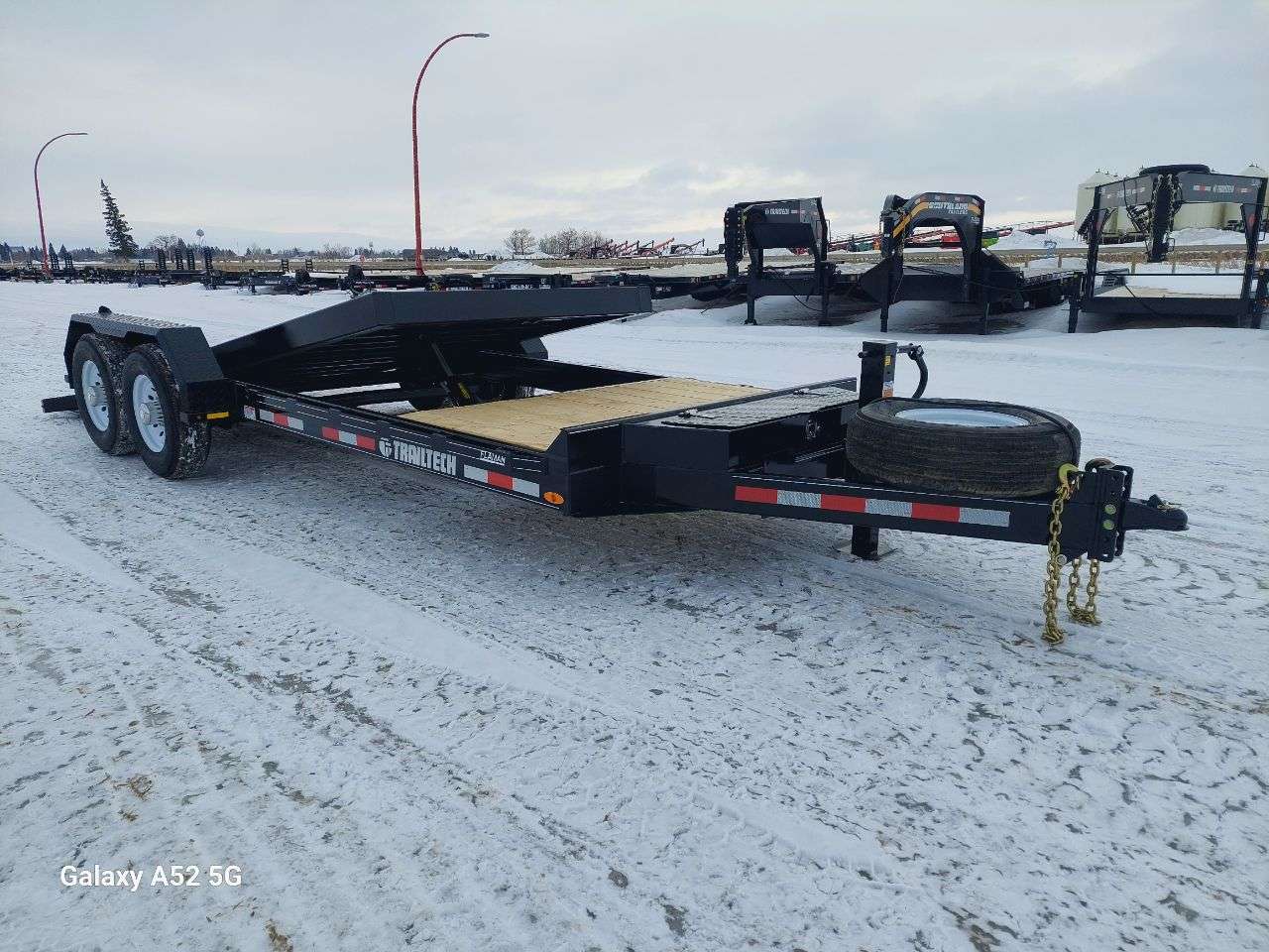 2026 Trailtech 8'6" x 20' Partial Tilt Trailer