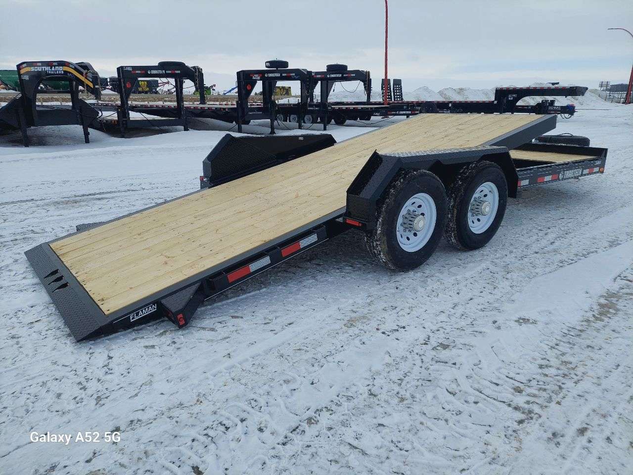 2026 Trailtech 8'6" x 20' Partial Tilt Trailer