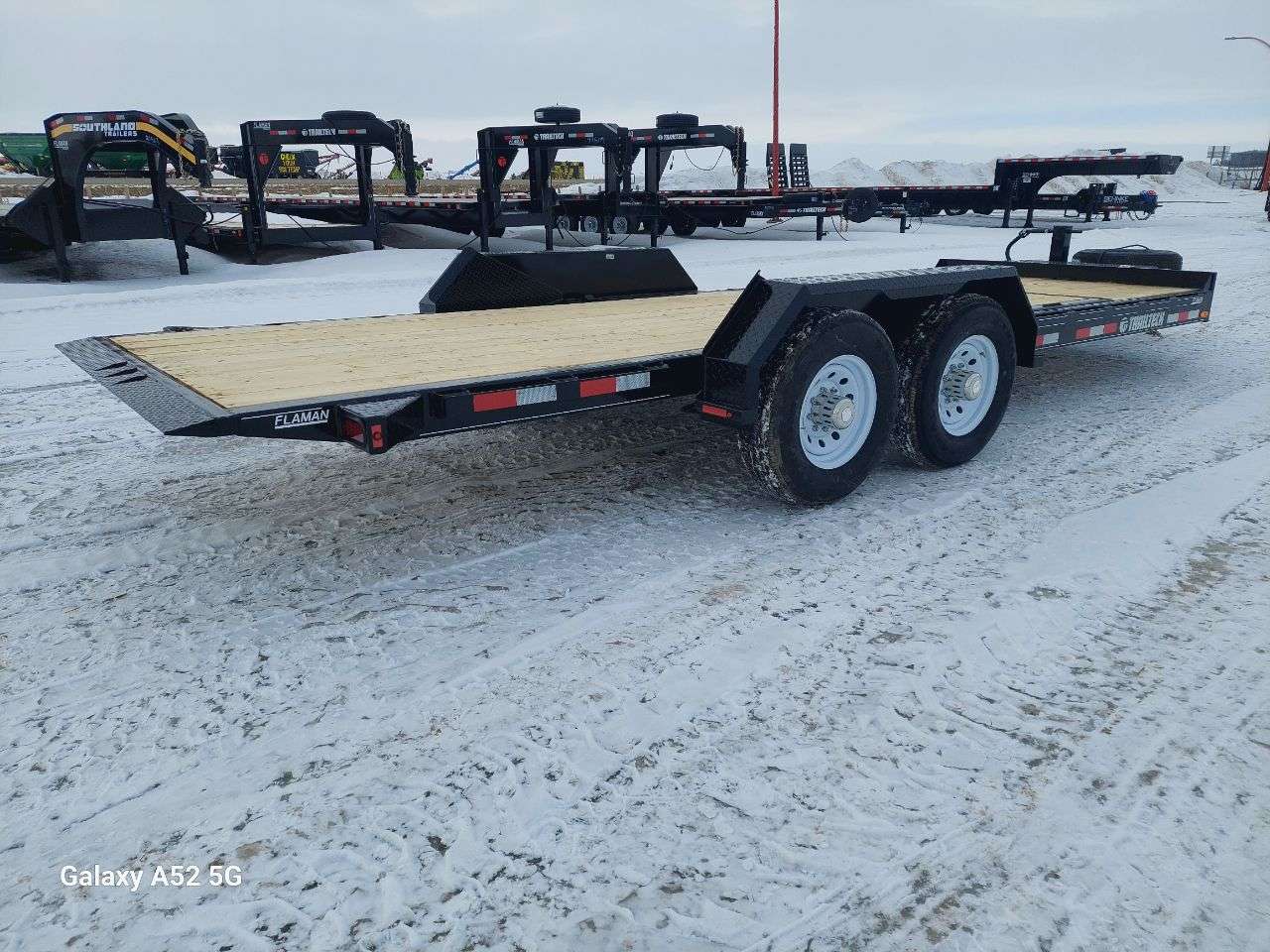 2026 Trailtech 8'6" x 20' Partial Tilt Trailer
