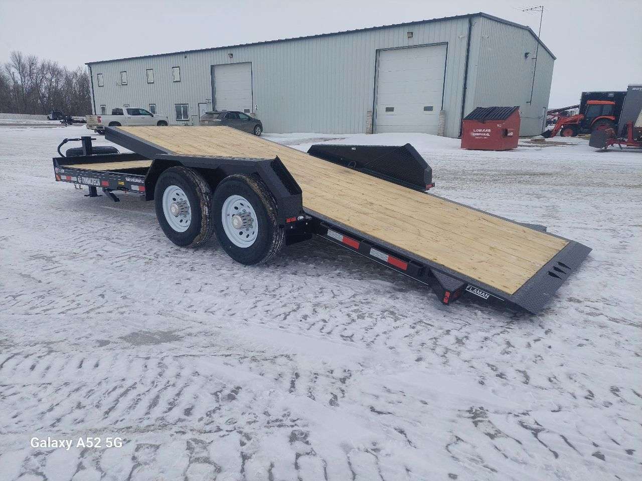 2026 Trailtech 8'6" x 20' Partial Tilt Trailer