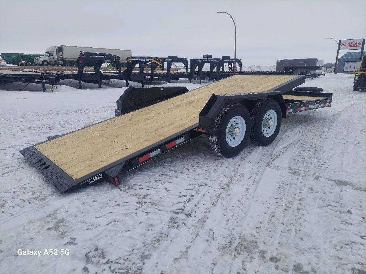 2026 Trailtech 8'6" x 20' Partial Tilt Trailer