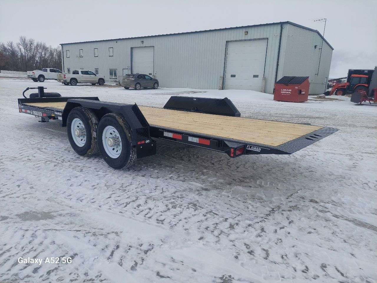 2026 Trailtech 8'6" x 20' Partial Tilt Trailer