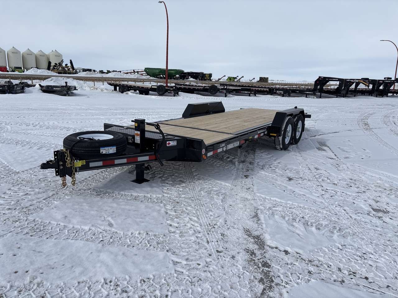 2026 Trailtech 8'6" x 20' Partial Tilt Trailer