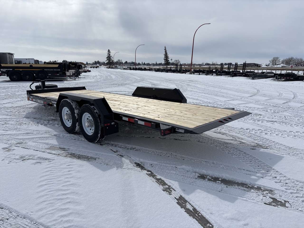 2026 Trailtech 8'6" x 20' Partial Tilt Trailer