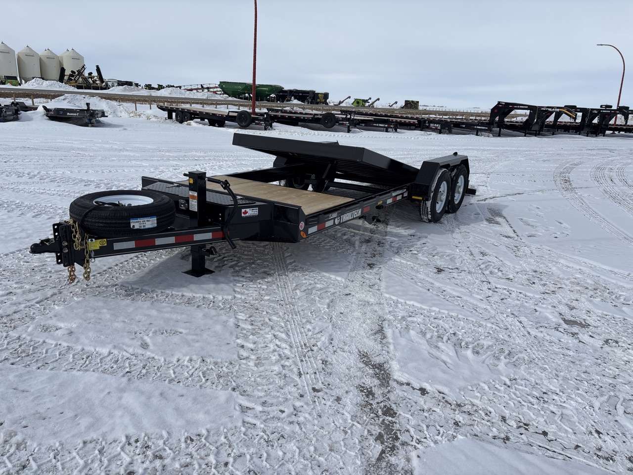 2026 Trailtech 8'6" x 20' Partial Tilt Trailer