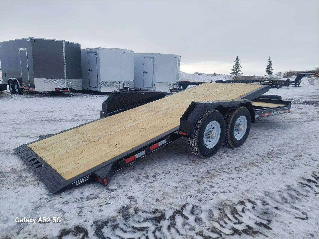 2026 Trailtech 8'6" x 20' Partial Tilt Trailer