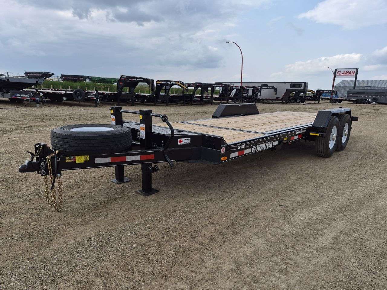 2026 Trailtech 8'6" x 20' Partial Tilt Trailer