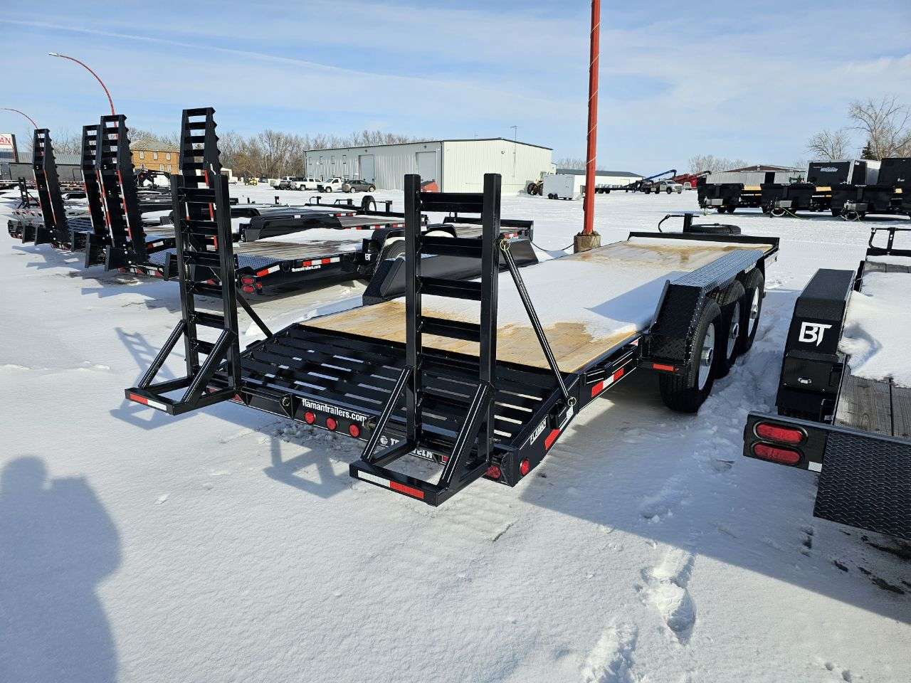 2026 Trailtech 8'6" x 24' Beavertail Flat Deck