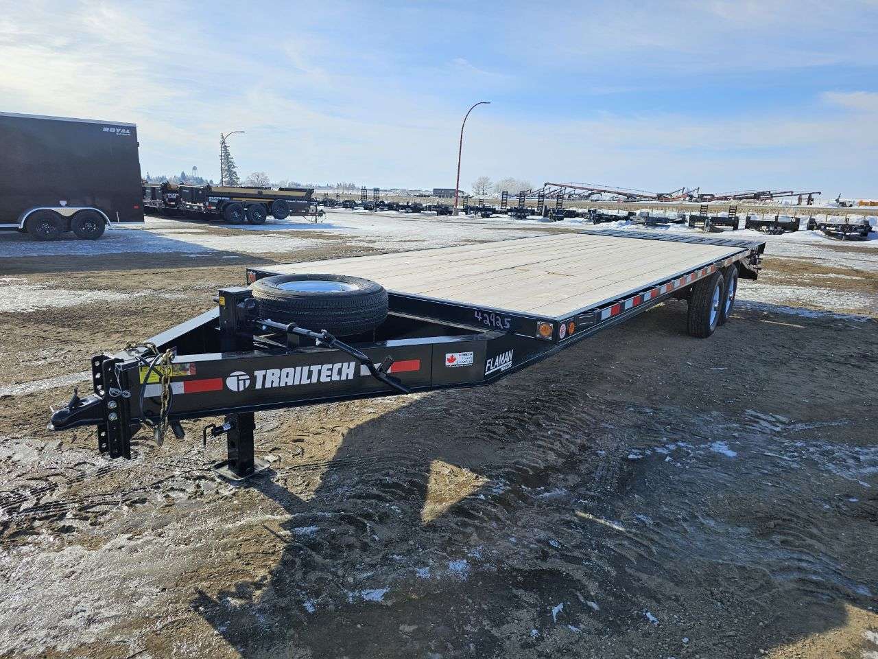 2026 Trailtech 8'6" x 25' Beavertail Deckover