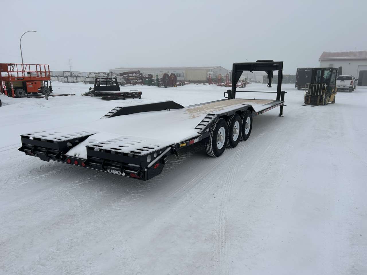 2026 Trailtech 8'6" x 30' Beavertail Flat Deck Trailer