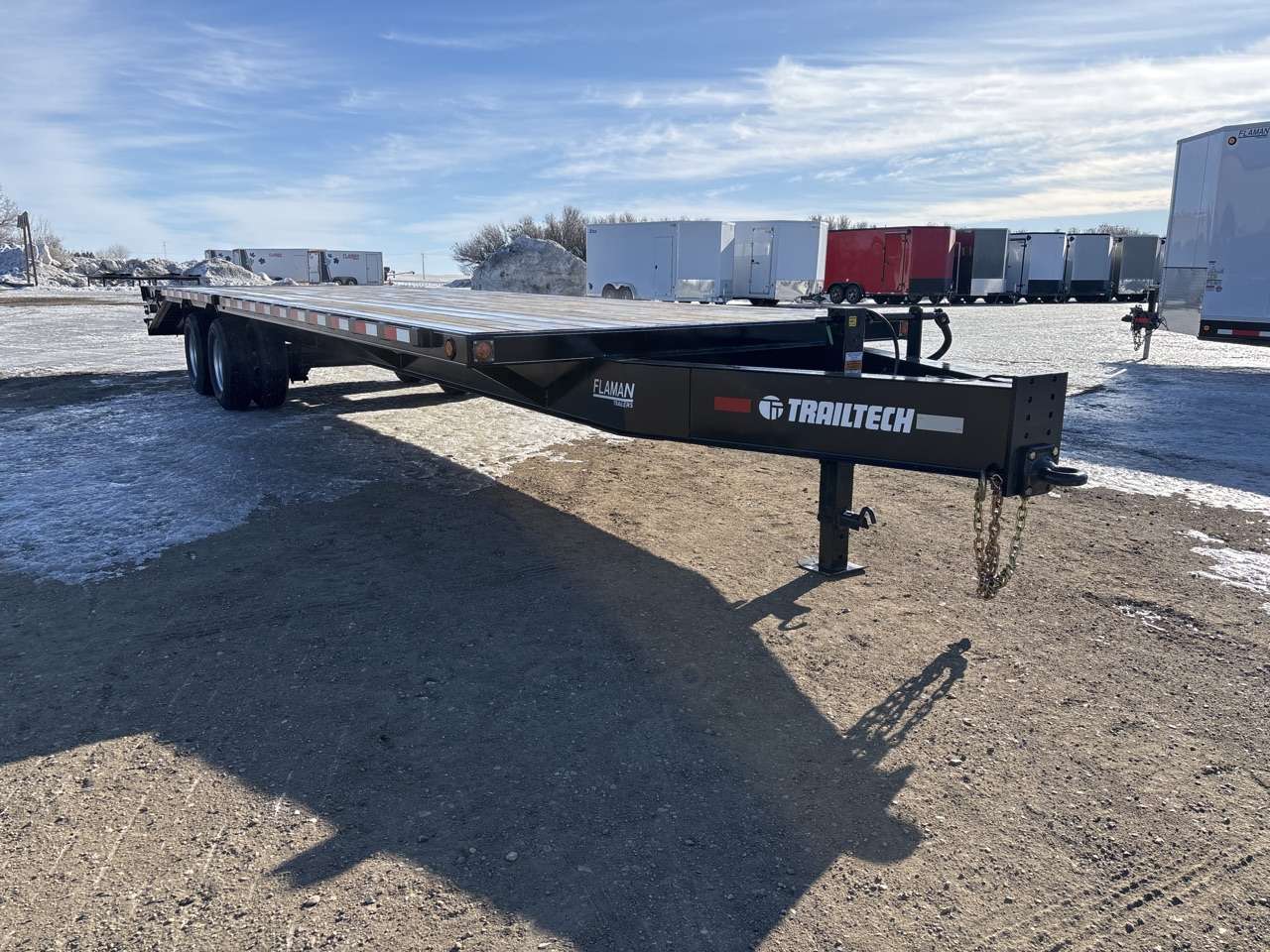 2026 Trailtech 8'6" x 31' Beavertail Flat Deck Trailer