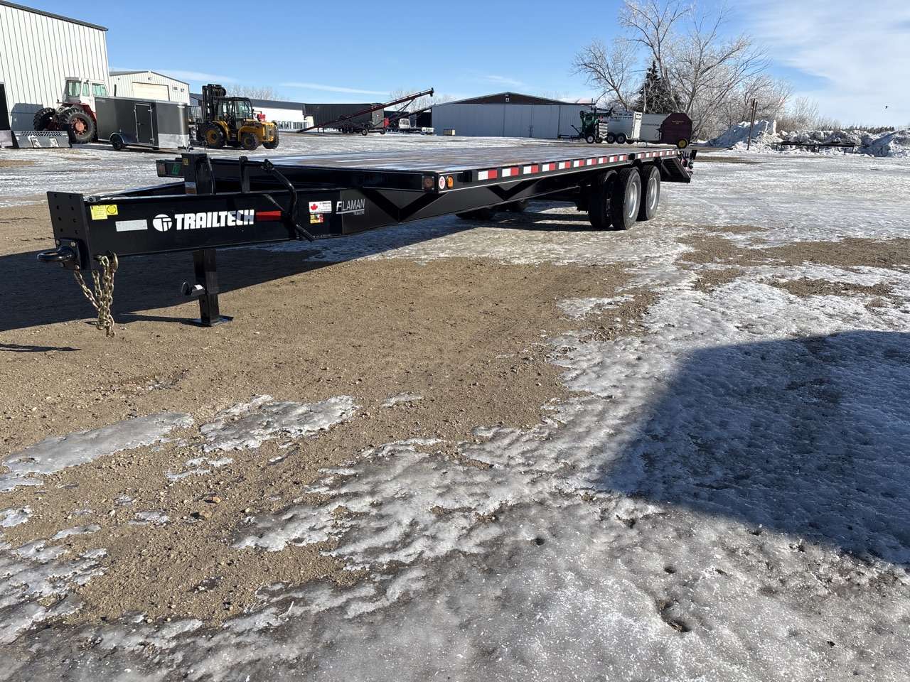 2026 Trailtech 8'6" x 31' Beavertail Flat Deck Trailer