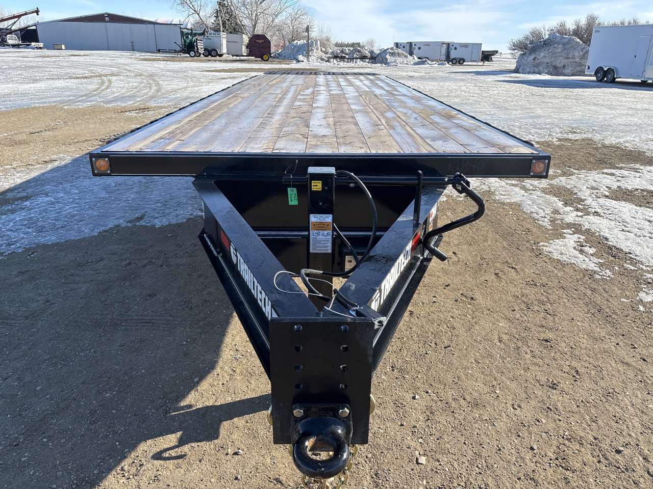 2026 Trailtech 8'6" x 31' Beavertail Flat Deck Trailer